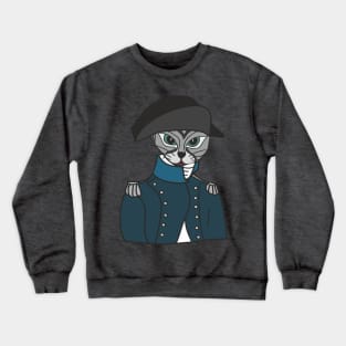 Cat soldier Crewneck Sweatshirt